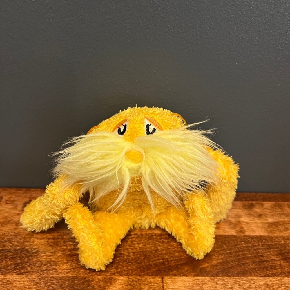 Dr. Seuss Yellow Lorax Stuffed Animal